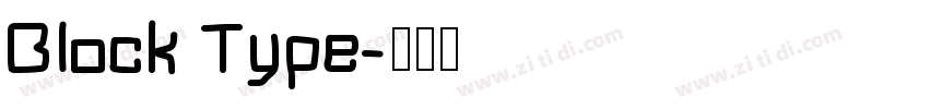 Block Type字体转换